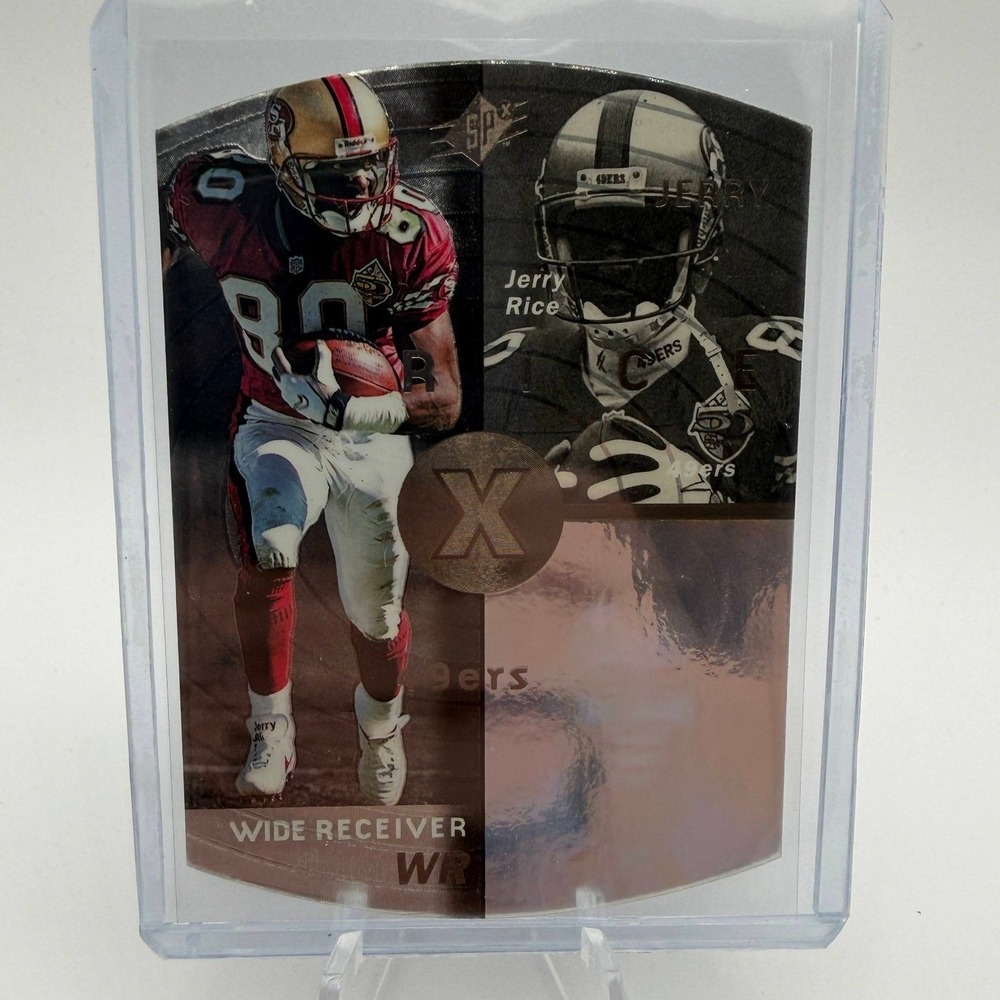 Jerry Rice 1998 Upper Deck SPx Finite Spectrum San Francisco 49ers Card WR 80